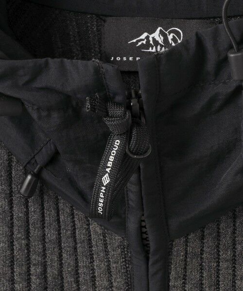 JOSEPH ABBOUD / ジョセフ アブード カーディガン・ボレロ | 【チクチクしない/ストレッチ】SNOWYコンビパーカー | 詳細13