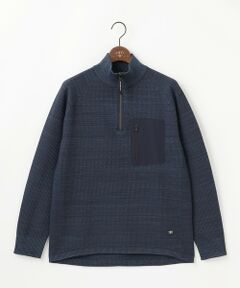 JOSEPH ABBOUD / ジョセフ アブード ニット・セーター | 【軽さ/ストレッチ】ホールガーメント3Dニット トスタンドZIPプルオーバー