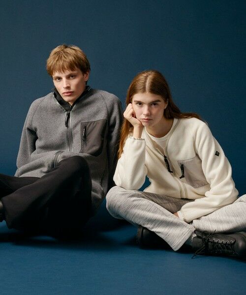 JOSEPH ABBOUD / ジョセフ アブード ニット・セーター | 【軽さ/ストレッチ】ホールガーメント3Dニット トスタンドZIPプルオーバー | 詳細7