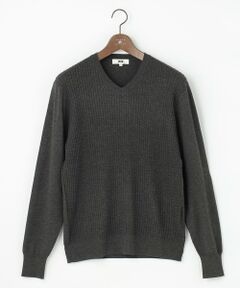 JOSEPH ABBOUD / ジョセフ アブード ニット・セーター | 【キングサイズ/チクチクしない/ 3シーズン対応/サスティナブル】SNOWY Vネックセーター