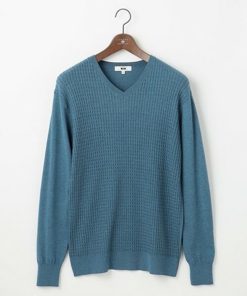 JOSEPH ABBOUD / ジョセフ アブード ニット・セーター | 【キングサイズ/チクチクしない/ 3シーズン対応/サスティナブル】SNOWY Vネックセーター | 詳細8