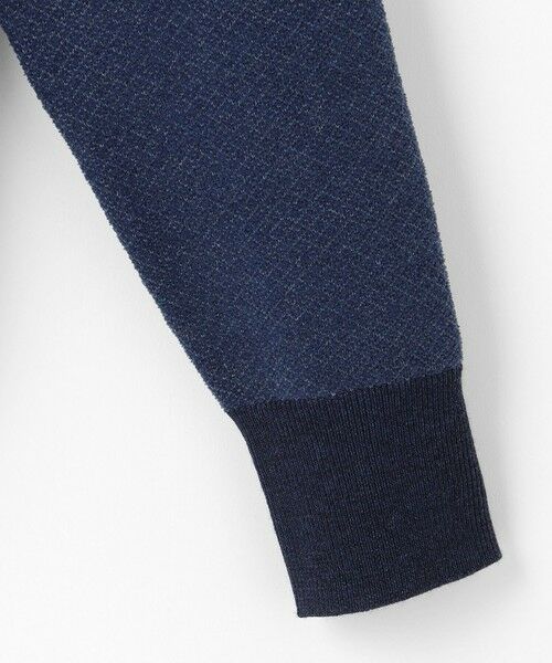 JOSEPH ABBOUD / ジョセフ アブード カーディガン・ボレロ | 【キングサイズ・洗える/軽い】シェニールヤーンジャカード ジップ ブルゾン | 詳細9