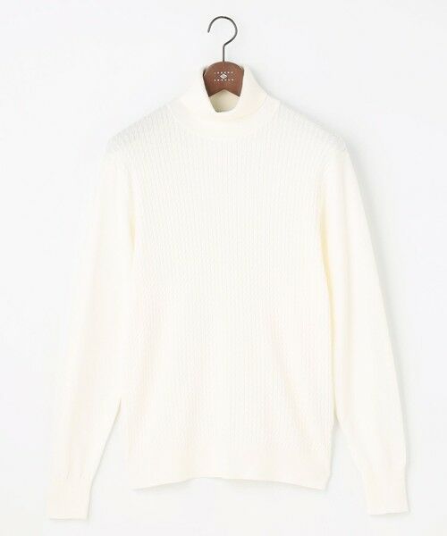 JOSEPH ABBOUD / ジョセフ アブード ニット・セーター | 【キングサイズ・チクチクしない/3シーズン対応/サスティナブル】SNOWY タートルネックセーター | 詳細5