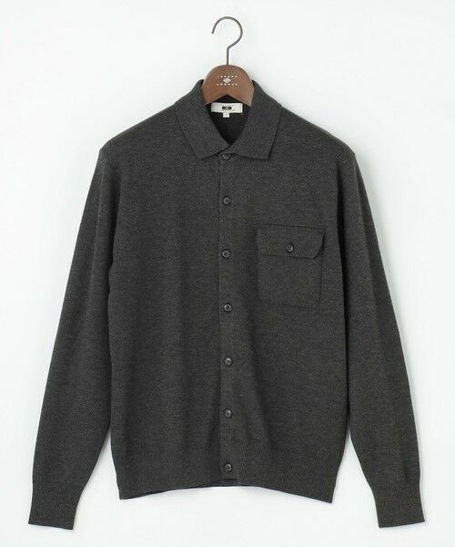 JOSEPH ABBOUD / ジョセフ アブード カーディガン・ボレロ | 【キングサイズ・チクチクしない/イージーケア/3シーズン対応/サスティナブル】SNOWY  シャツカーディガン | 詳細5