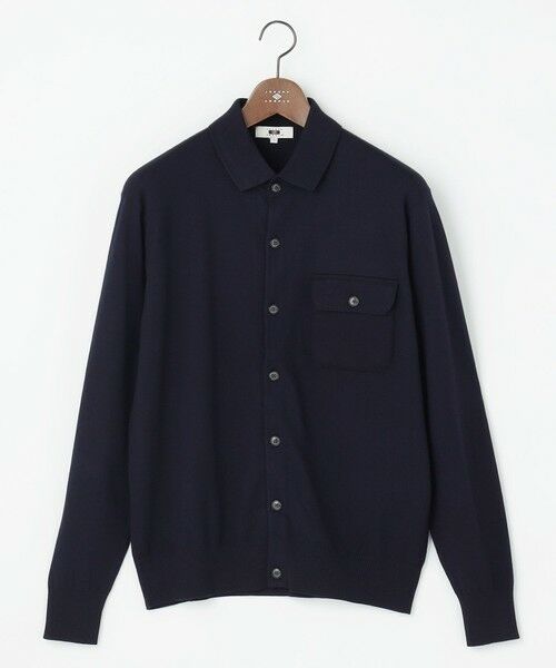 JOSEPH ABBOUD / ジョセフ アブード カーディガン・ボレロ | 【キングサイズ・チクチクしない/イージーケア/3シーズン対応/サスティナブル】SNOWY  シャツカーディガン | 詳細13