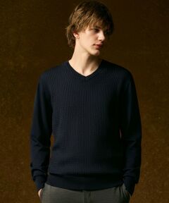 JOSEPH ABBOUD / ジョセフ アブード ニット・セーター | 【チクチクしない/ 3シーズン対応/サスティナブル】SNOWY Vネックセーター