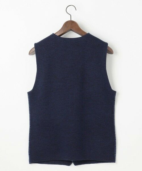 JOSEPH ABBOUD / ジョセフ アブード ベスト | 【洗える/ソフトな肌触り/軽い】シェニールヤーンジャカードニット ベスト | 詳細6