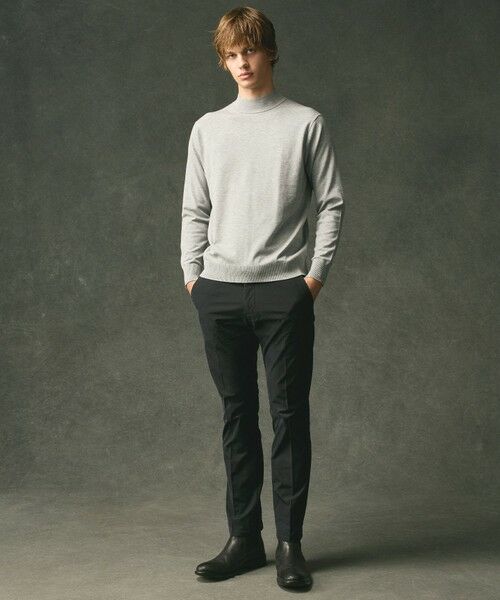 JOSEPH ABBOUD / ジョセフ アブード ニット・セーター | 【チクチクしない/イージーケア/3シーズン対応/サスティナブル】SNOWY モックネックニット | 詳細1