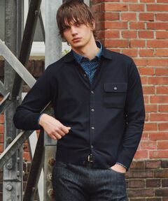 JOSEPH ABBOUD / ジョセフ アブード カーディガン・ボレロ | 【チクチクしない/イージーケア/3シーズン対応/サスティナブル】SNOWY  シャツカーディガン