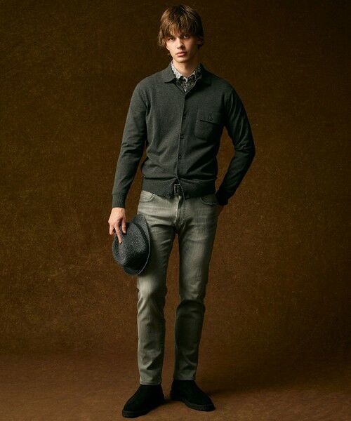 JOSEPH ABBOUD / ジョセフ アブード カーディガン・ボレロ | 【チクチクしない/イージーケア/3シーズン対応/サスティナブル】SNOWY  シャツカーディガン | 詳細3