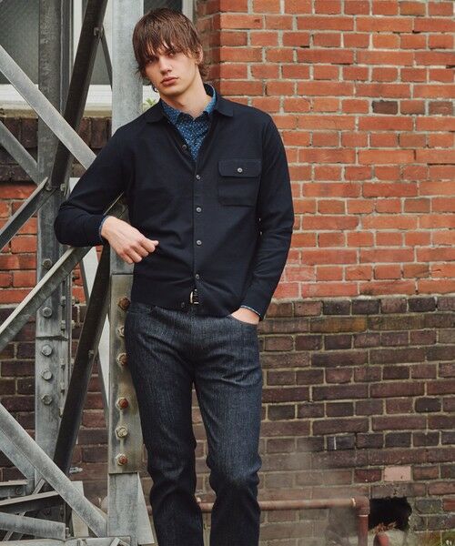 JOSEPH ABBOUD / ジョセフ アブード カーディガン・ボレロ | 【チクチクしない/イージーケア/3シーズン対応/サスティナブル】SNOWY  シャツカーディガン | 詳細12