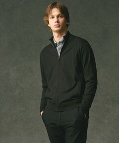 JOSEPH ABBOUD / ジョセフ アブード カーディガン・ボレロ | 【チクチクしない/イージーケア/3シーズン対応/サスティナブル】SNOWY  スタンドジップカーディガン