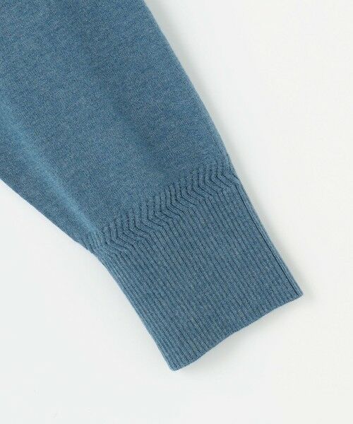 JOSEPH ABBOUD / ジョセフ アブード カーディガン・ボレロ | 【チクチクしない/イージーケア/3シーズン対応/サスティナブル】SNOWY  スタンドジップカーディガン | 詳細4