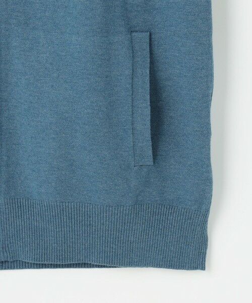 JOSEPH ABBOUD / ジョセフ アブード カーディガン・ボレロ | 【チクチクしない/イージーケア/3シーズン対応/サスティナブル】SNOWY  スタンドジップカーディガン | 詳細5