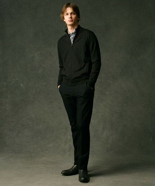 JOSEPH ABBOUD / ジョセフ アブード カーディガン・ボレロ | 【チクチクしない/イージーケア/3シーズン対応/サスティナブル】SNOWY  スタンドジップカーディガン | 詳細13