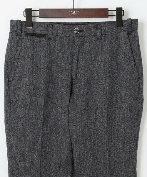 JOSEPH ABBOUD / ジョセフ アブード その他パンツ | 【キングサイズ・ウエストも伸びる!オーガニックコットン使用】ムリネへリンボンストレッチ パンツ | 詳細12