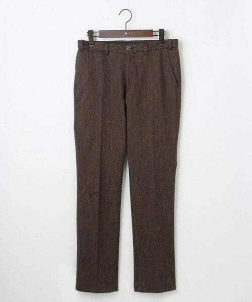 JOSEPH ABBOUD / ジョセフ アブード その他パンツ | 【キングサイズ・ウエストも伸びる!オーガニックコットン使用】ムリネへリンボンストレッチ パンツ | 詳細21