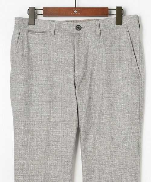 JOSEPH ABBOUD / ジョセフ アブード スラックス・ドレスパンツ | 【キングサイズ・ストレッチ/ウエストも伸びる】ウールライクフランネルジャージーパンツ | 詳細8