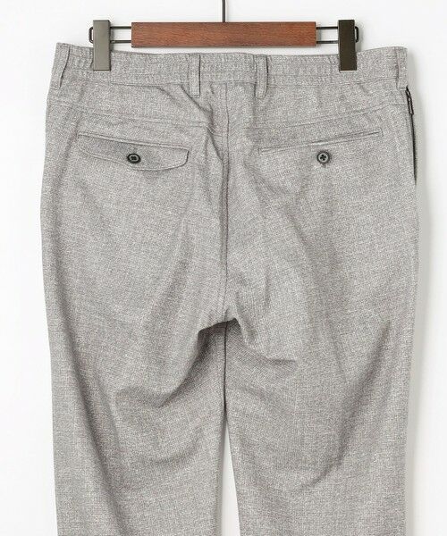 JOSEPH ABBOUD / ジョセフ アブード スラックス・ドレスパンツ | 【キングサイズ・ストレッチ/ウエストも伸びる】ウールライクフランネルジャージーパンツ | 詳細9