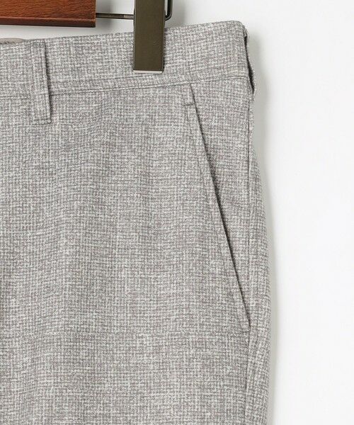 JOSEPH ABBOUD / ジョセフ アブード スラックス・ドレスパンツ | 【キングサイズ・ストレッチ/ウエストも伸びる】ウールライクフランネルジャージーパンツ | 詳細10