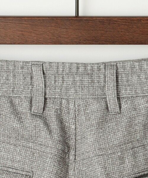 JOSEPH ABBOUD / ジョセフ アブード スラックス・ドレスパンツ | 【キングサイズ・ストレッチ/ウエストも伸びる】ウールライクフランネルジャージーパンツ | 詳細12