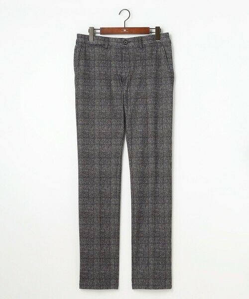 JOSEPH ABBOUD / ジョセフ アブード スラックス・ドレスパンツ | 【キングサイズ・ストレッチ/ウエストも伸びる】ウールライクフランネルジャージーパンツ | 詳細21