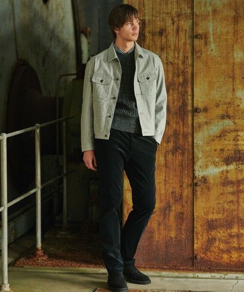 JOSEPH ABBOUD / ジョセフ アブード その他パンツ | 【キングサイズ・ウエストも伸びる！遠州ファブリック/オーガニックコットン】ソフトコーデュロイ パンツ | 詳細5