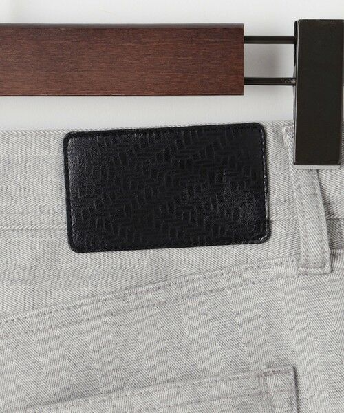 JOSEPH ABBOUD / ジョセフ アブード その他パンツ | 【キングサイズ・イタリア素材/ストレッチ】ヘリンボンモールスキン5ポケットデザインパンツ | 詳細9