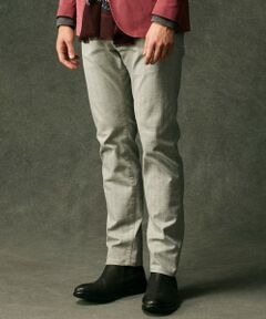 JOSEPH ABBOUD / ジョセフ アブード その他パンツ | 【イタリア素材/ストレッチ】ヘリンボンモールスキン5ポケットデザインパンツ