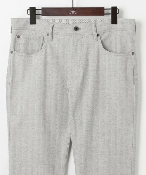 JOSEPH ABBOUD / ジョセフ アブード その他パンツ | 【イタリア素材/ストレッチ】ヘリンボンモールスキン5ポケットデザインパンツ | 詳細5