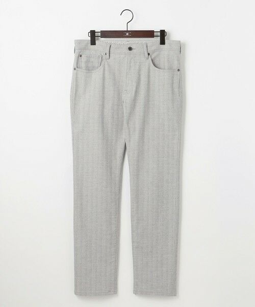 JOSEPH ABBOUD / ジョセフ アブード その他パンツ | 【イタリア素材/ストレッチ】ヘリンボンモールスキン5ポケットデザインパンツ | 詳細12