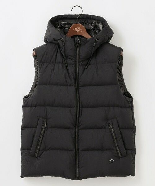 JOSEPH ABBOUD / ジョセフ アブード ダウンジャケット・ベスト | 【サステナブル/軽量/8ポケット/JAPANファブリック】ライトナイロンワッシャー アウトドアダウンベスト | 詳細4