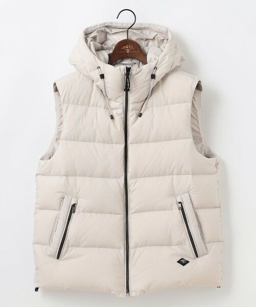 JOSEPH ABBOUD / ジョセフ アブード ダウンジャケット・ベスト | 【サステナブル/軽量/8ポケット/JAPANファブリック】ライトナイロンワッシャー アウトドアダウンベスト | 詳細21