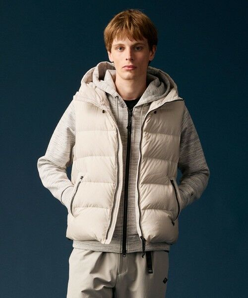 JOSEPH ABBOUD / ジョセフ アブード ダウンジャケット・ベスト | 【サステナブル/軽量/8ポケット/JAPANファブリック】ライトナイロンワッシャー アウトドアダウンベスト | 詳細18