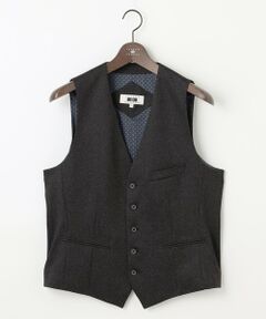 JOSEPH ABBOUD / ジョセフ アブード ベスト | 【キングサイズ・ストレッチ/多機能レジャーベスト】エアロムリネコンフォートジャージ ベスト