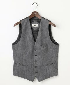 JOSEPH ABBOUD / ジョセフ アブード ベスト | 【キングサイズ・ストレッチ/多機能レジャーベスト】エアロムリネコンフォートジャージ ベスト