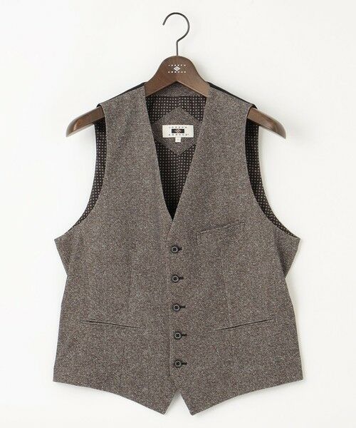 JOSEPH ABBOUD / ジョセフ アブード ベスト | 【キングサイズ・ストレッチ/多機能レジャーベスト】エアロムリネコンフォートジャージ ベスト | 詳細16