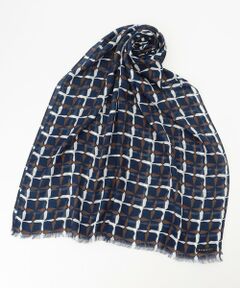 JOSEPH ABBOUD / ジョセフ アブード マフラー・ショール・スヌード・ストール | 【ドイツV.FRAAS社】ビンテージチェック ストール