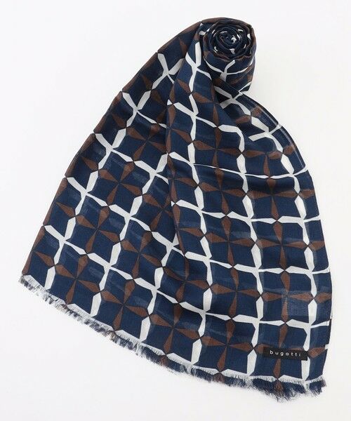 JOSEPH ABBOUD / ジョセフ アブード マフラー・ショール・スヌード・ストール | 【ドイツV.FRAAS社】ビンテージチェック ストール | 詳細1