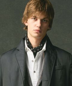 JOSEPH ABBOUD / ジョセフ アブード マフラー・ショール・スヌード・ストール | 【Holliday&Brown】クレストパターン ストール