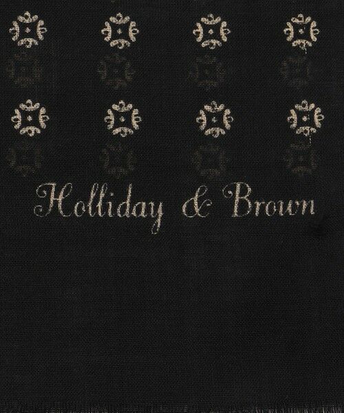 JOSEPH ABBOUD / ジョセフ アブード マフラー・ショール・スヌード・ストール | 【Holliday&Brown】クレストパターン ストール | 詳細4