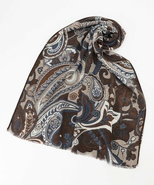 JOSEPH ABBOUD / ジョセフ アブード マフラー・ショール・スヌード・ストール | 【CAMERUCCI ARCHIVIO】ボタニカルプリント ストール | 詳細2