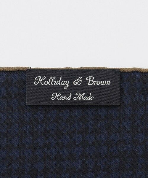 JOSEPH ABBOUD / ジョセフ アブード バンダナ・スカーフ | 【イタリア製・Holliday&Brown】バードグラフィックプリントポケットチーフ | 詳細6