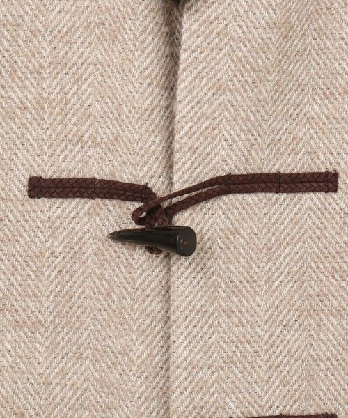 JOSEPH ABBOUD / ジョセフ アブード ダッフルコート | 【キングサイズ・尾州産カシミヤブレンド×アルパカ混素材】カシミヤブレンドアルパカヘリンボン ダッフルコート | 詳細11