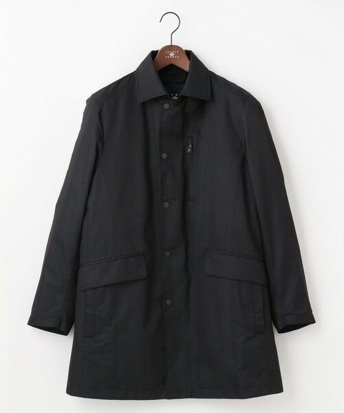 JOSEPH ABBOUD/ジョセフ アブード 【外せるダウンライナー/軽量/撥水】2WAYインターレース ダウンコート ネイビー系 M JOSEPH ABBOUD/ジョセフ アブード 【外せるダウンライナー/軽量/撥水】2WAYインターレース ダウンコート ネイビー系 M