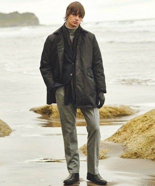 JOSEPH ABBOUD / ジョセフ アブード ダウンジャケット・ベスト | 【外せるダウンライナー/軽量】2WAYインターレース ダウンコート | 詳細21