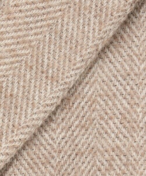 JOSEPH ABBOUD / ジョセフ アブード ダッフルコート | 【尾州産カシミヤブレンド×アルパカ混素材】カシミヤブレンドアルパカヘリンボン ダッフルコート | 詳細4