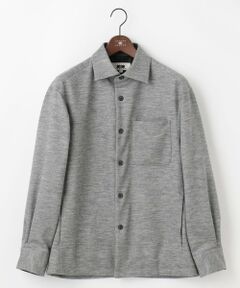 JOSEPH ABBOUD / ジョセフ アブード その他アウター | 【キングサイズ・軽量/ストレッチ/尾州が誇る上質素材 】ウールミルドジャージーシャツ