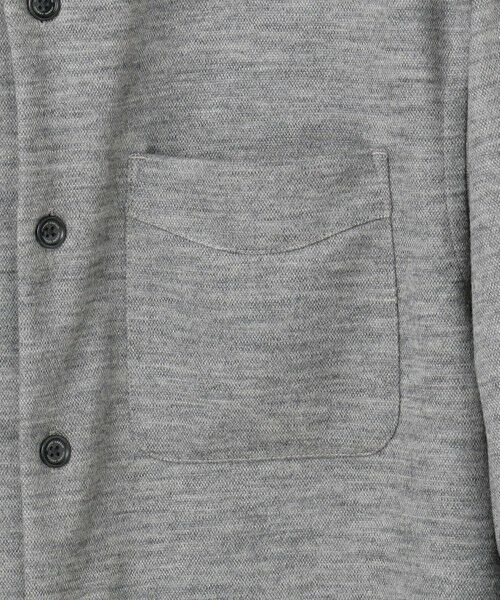 JOSEPH ABBOUD / ジョセフ アブード その他アウター | 【キングサイズ・軽量/ストレッチ/尾州が誇る上質素材 】ウールミルドジャージーシャツ | 詳細11