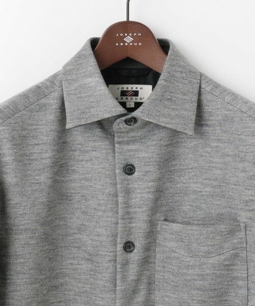 JOSEPH ABBOUD / ジョセフ アブード その他アウター | 【軽量/ストレッチ/尾州が誇る上質素材 】ウールミルドジャージーシャツ | 詳細8
